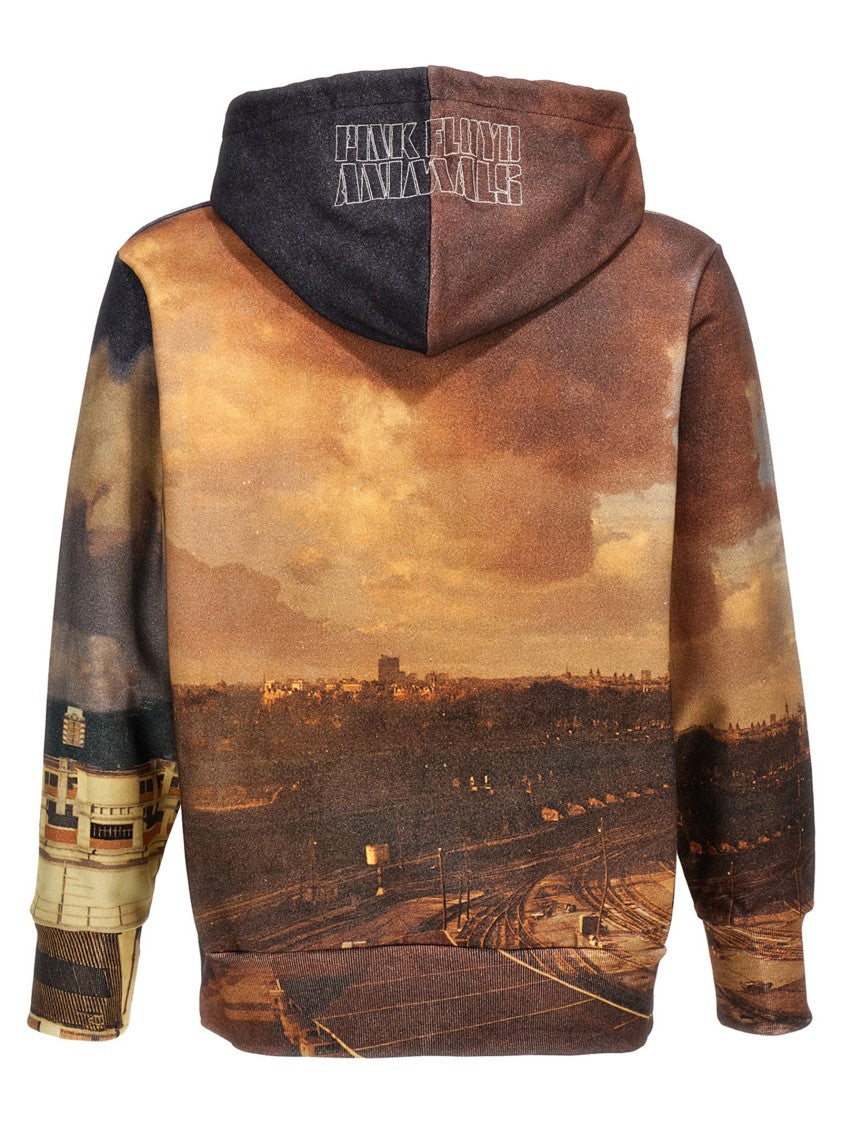 Undercover All-Over Print Hoodie With Embroidered Logo