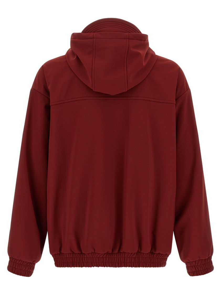 Brunello Cucinelli Water-Repellent Nylon Sweatshirt Jacket