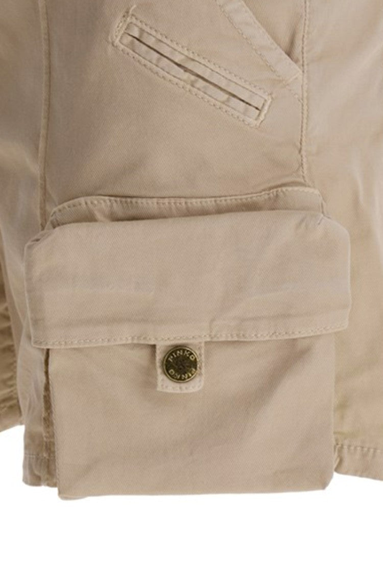 Pinko Utility-Inspired Trousers With Functional Pockets And Tailored Fit
