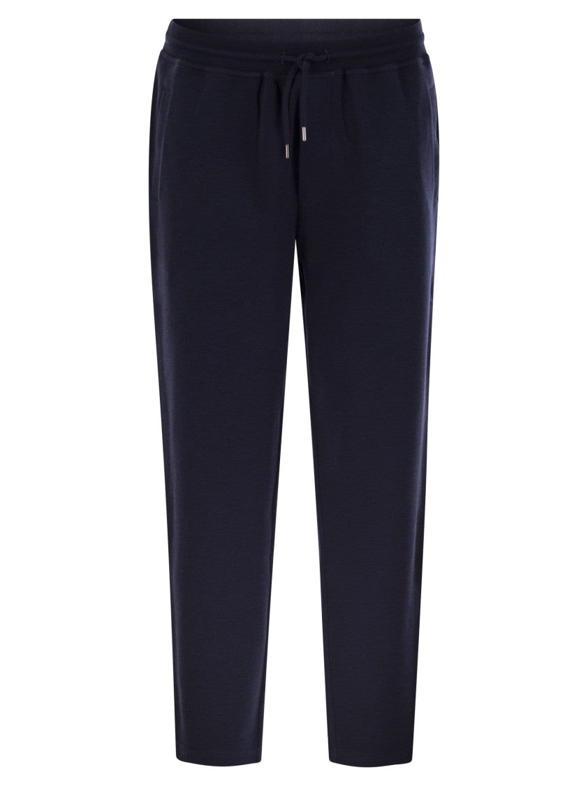 Brunello Cucinelli Sporty Trousers In Cashmere Blend