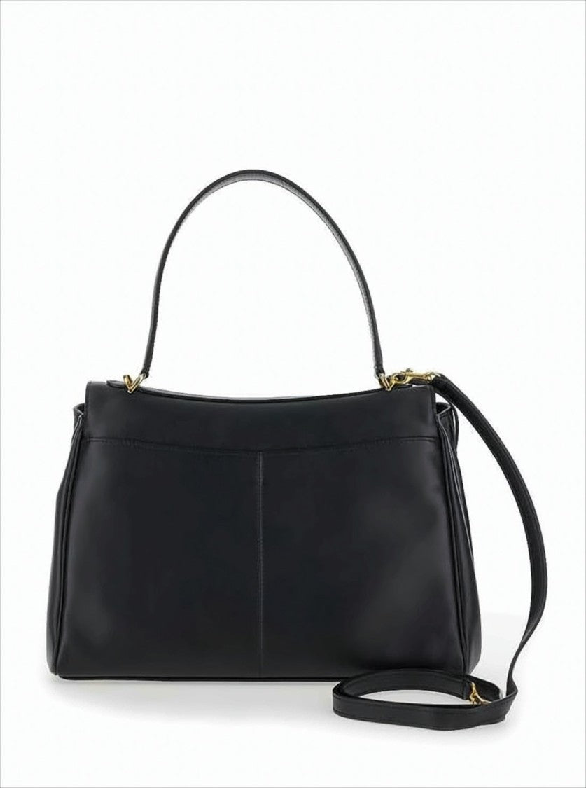 Balenciaga Structured Crossbody Bag With Gold-Tone Details