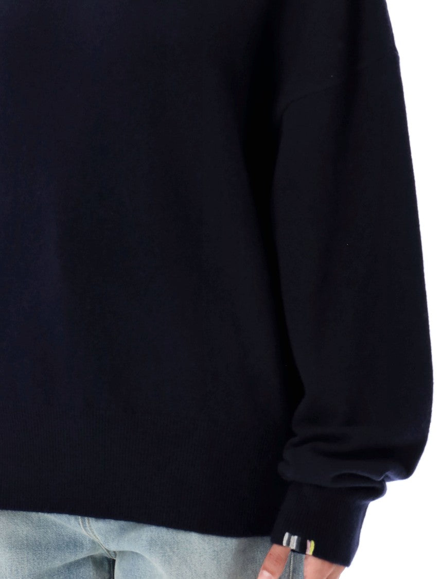 Extreme Cashmere Tes Long-Sleeved Minimalist Pullover Sweater
