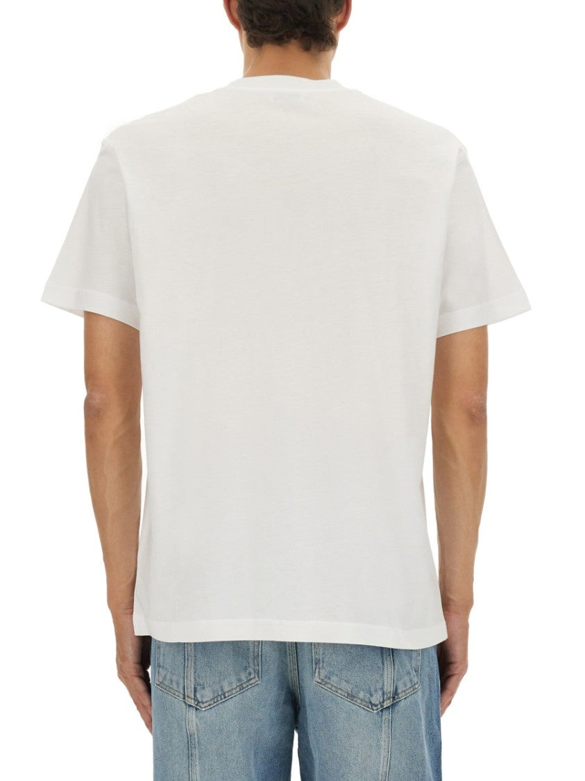 Moschino Whimsical Bear Graphic T-Shirt