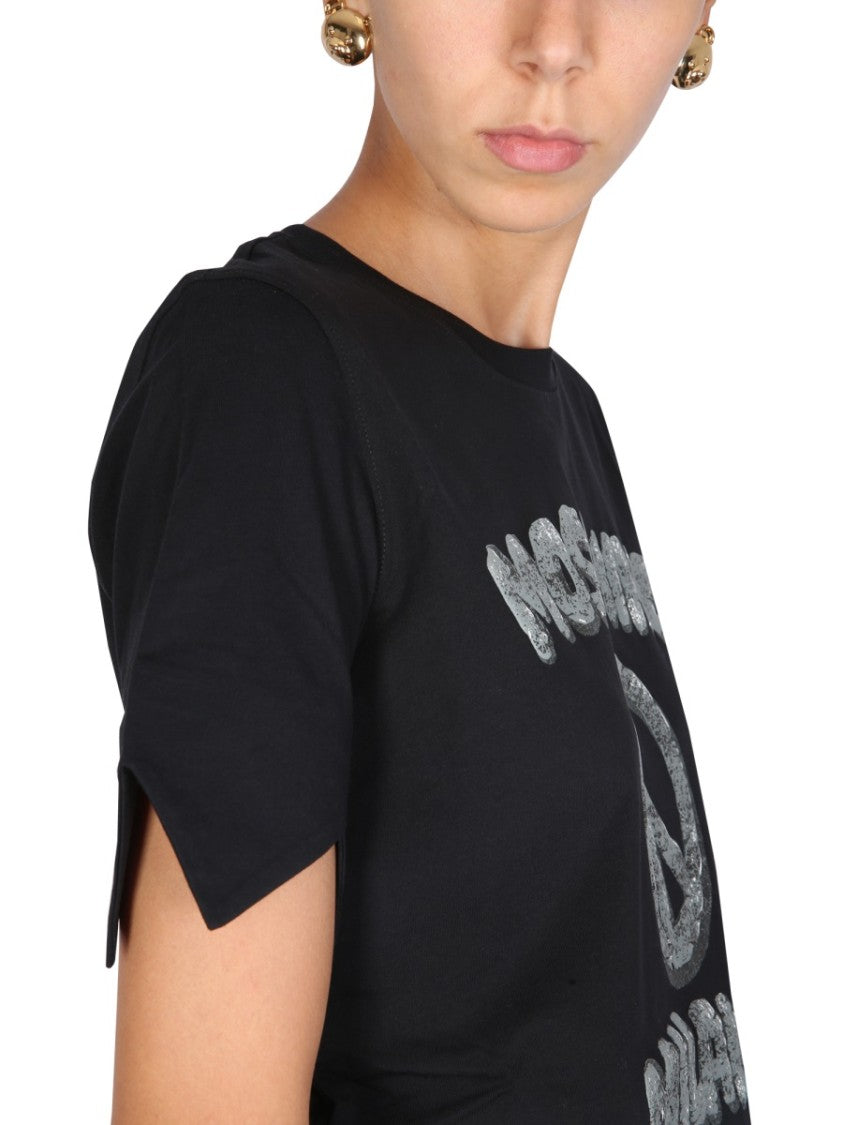 Moschino Flinstones Print T-Shirt