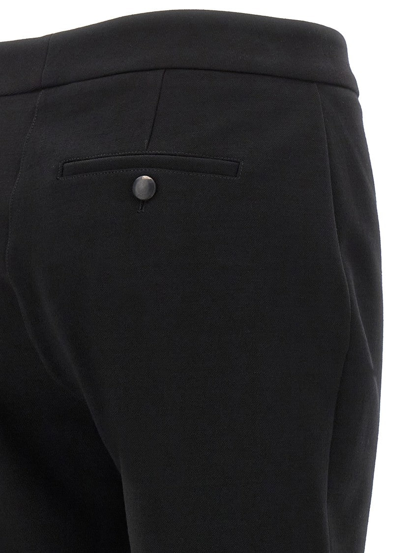Ferragamo Skinny Leg Stretch Pants With Tailored Design