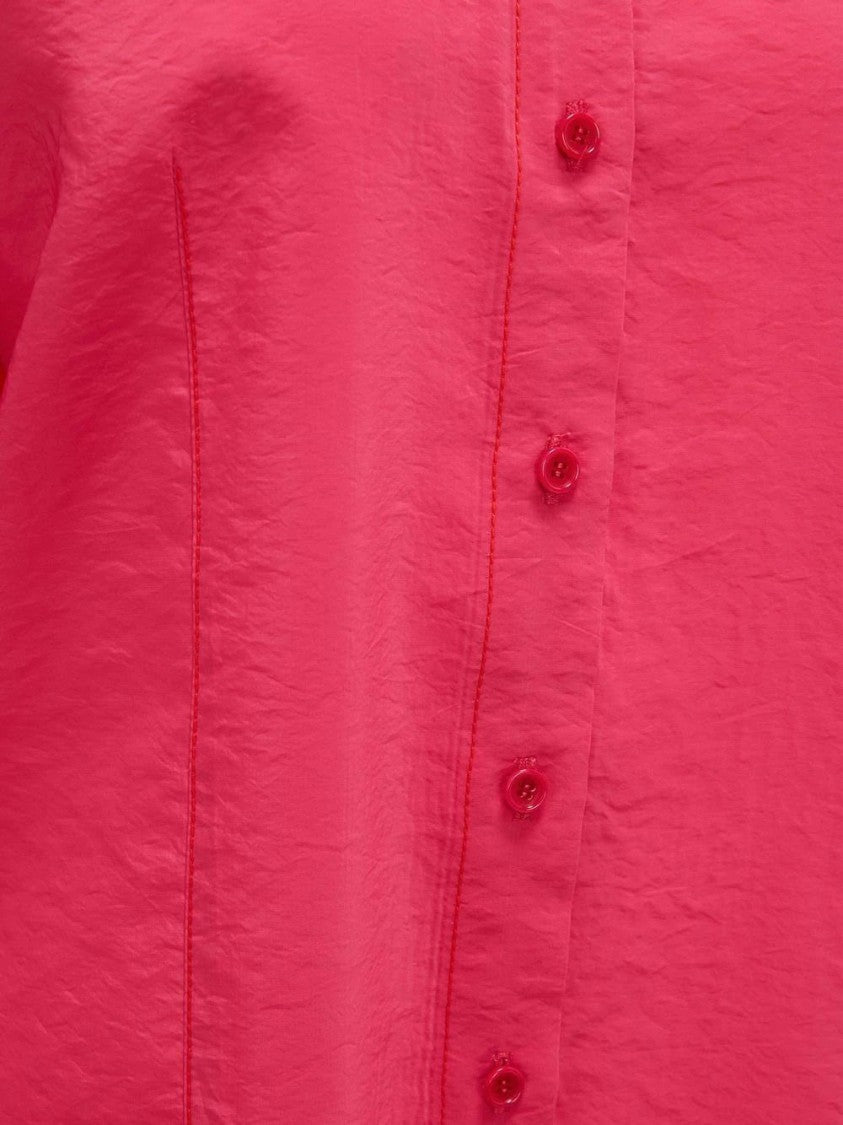 J. W. Anderson Long Sleeve Pink Relaxed Fit Shirt With Classic Collar