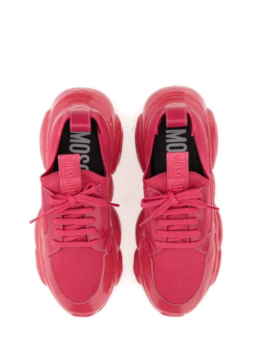 Moschino Chunky Sole Sneakers With Logo Detail