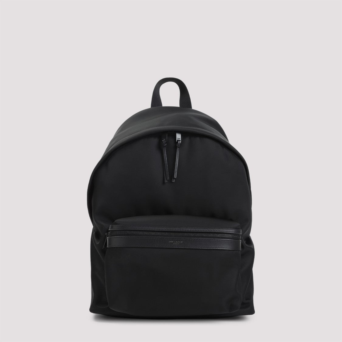 Saint Laurent Nylon And Leather Backpack Bag