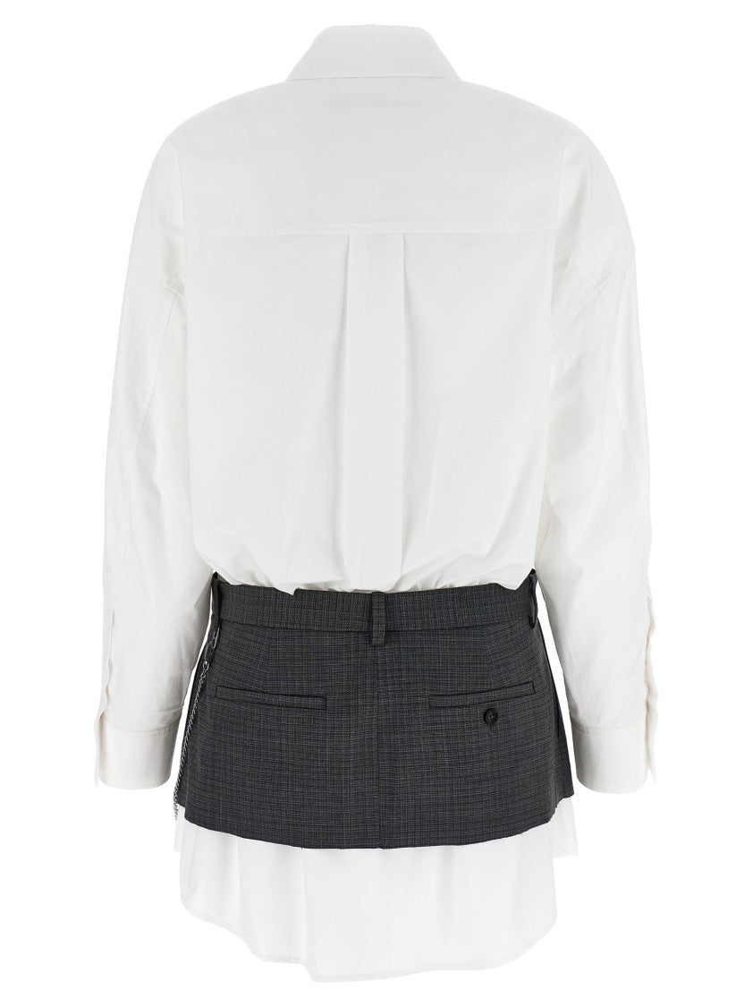 Alexander Wang Pre-Styled Shirt Dress W Chain' Dress