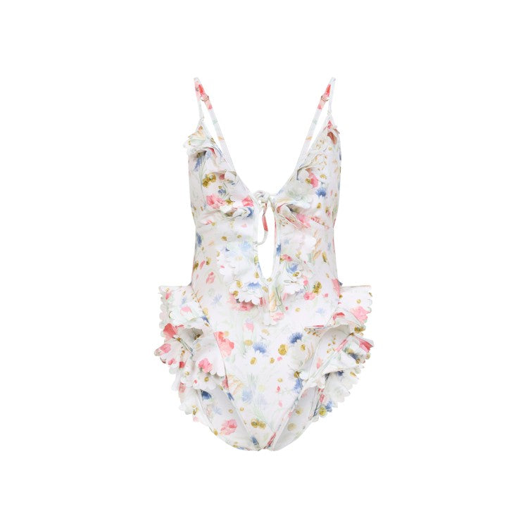 Zimmermann Lucky Waterfall Frill One-Piece