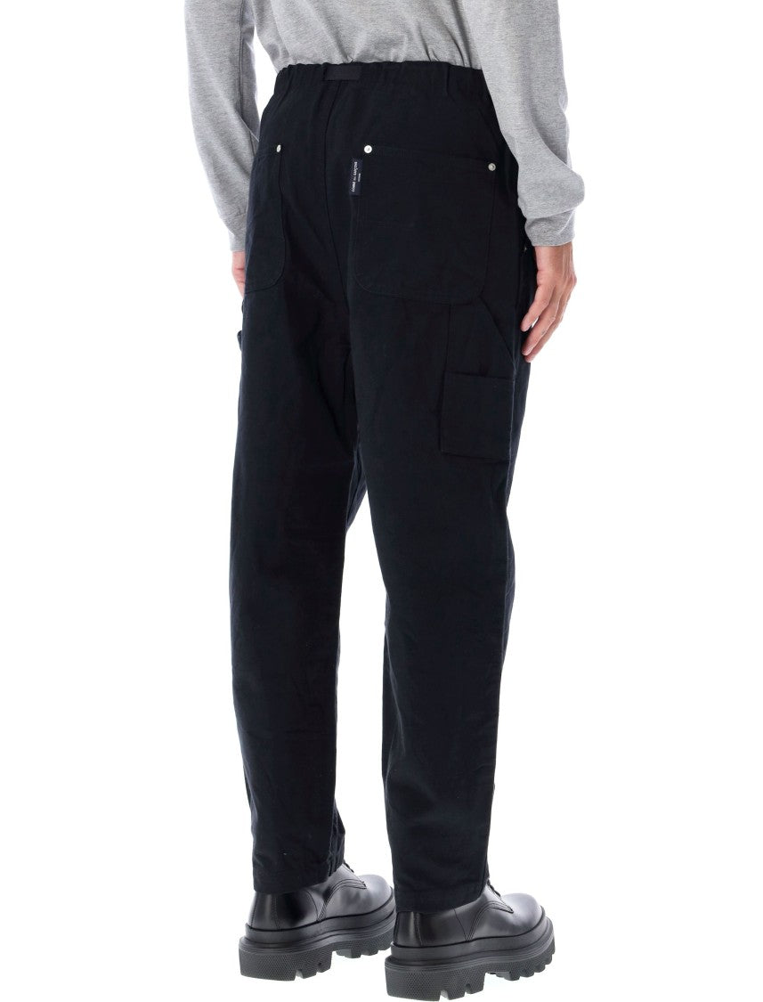 Comme Des Garçons Wide-Fit Black Casual Pants