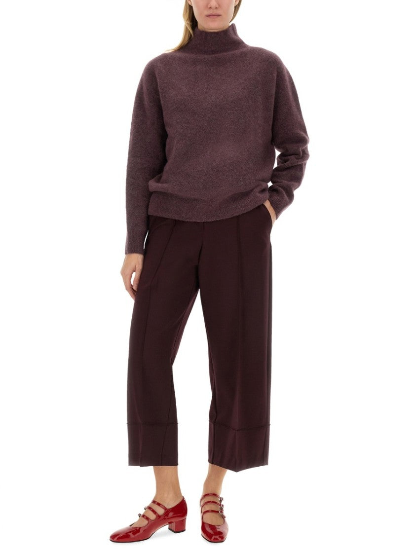Alysi Relaxed Fit Turtleneck Sweater