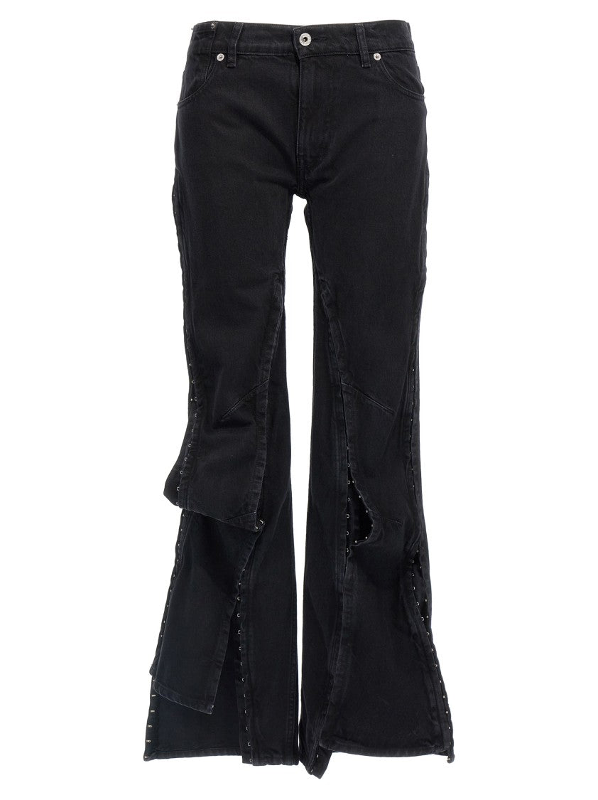 Y/Project Hook And Eye' Jeans