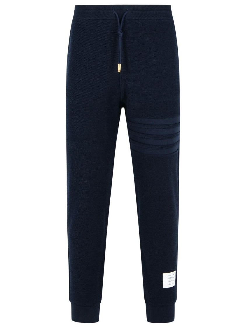 Thom Browne Jogger' Navy Cotton Pants