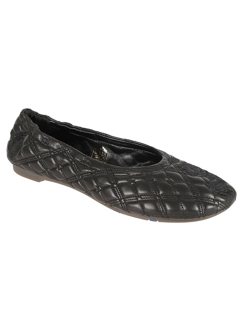 Burberry Quilted Lamb Leather Flats