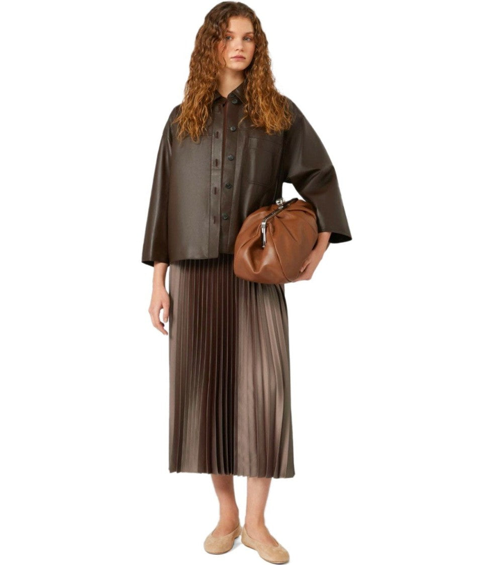 Max Mara Samuele Brown Dress