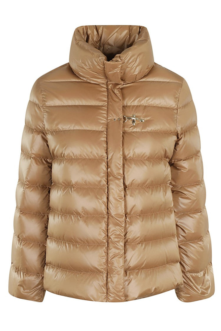 Fay Hook And Loop Cap Down Jacket