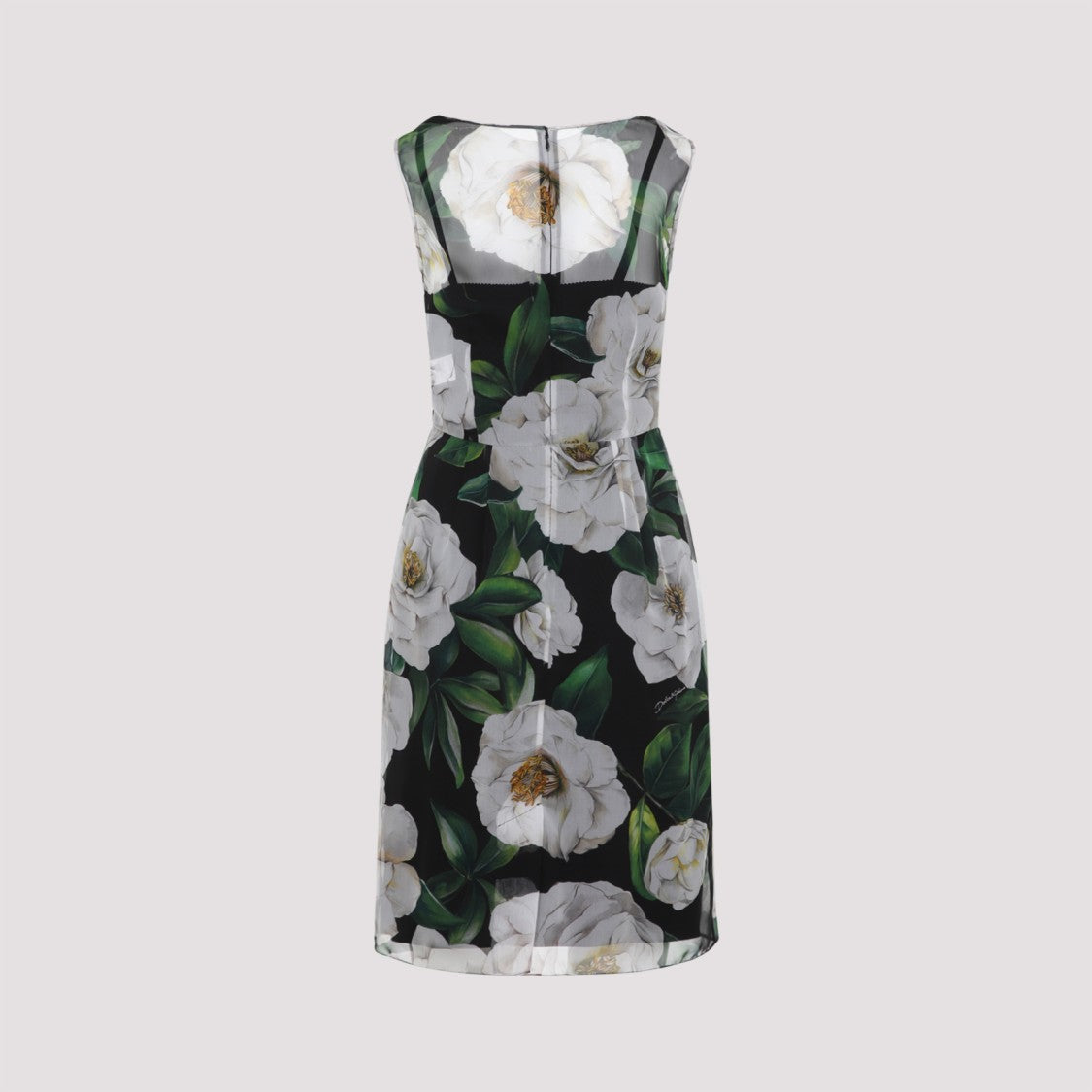 Dolce & Gabbana Black Silk Mini Dress
