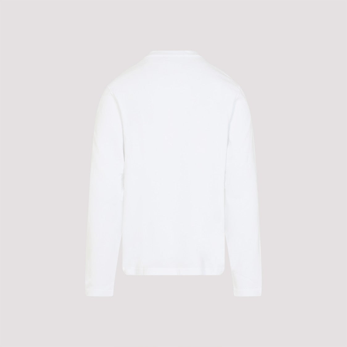 Jacquemus Long-Sleeve White Cotton T-Shirt