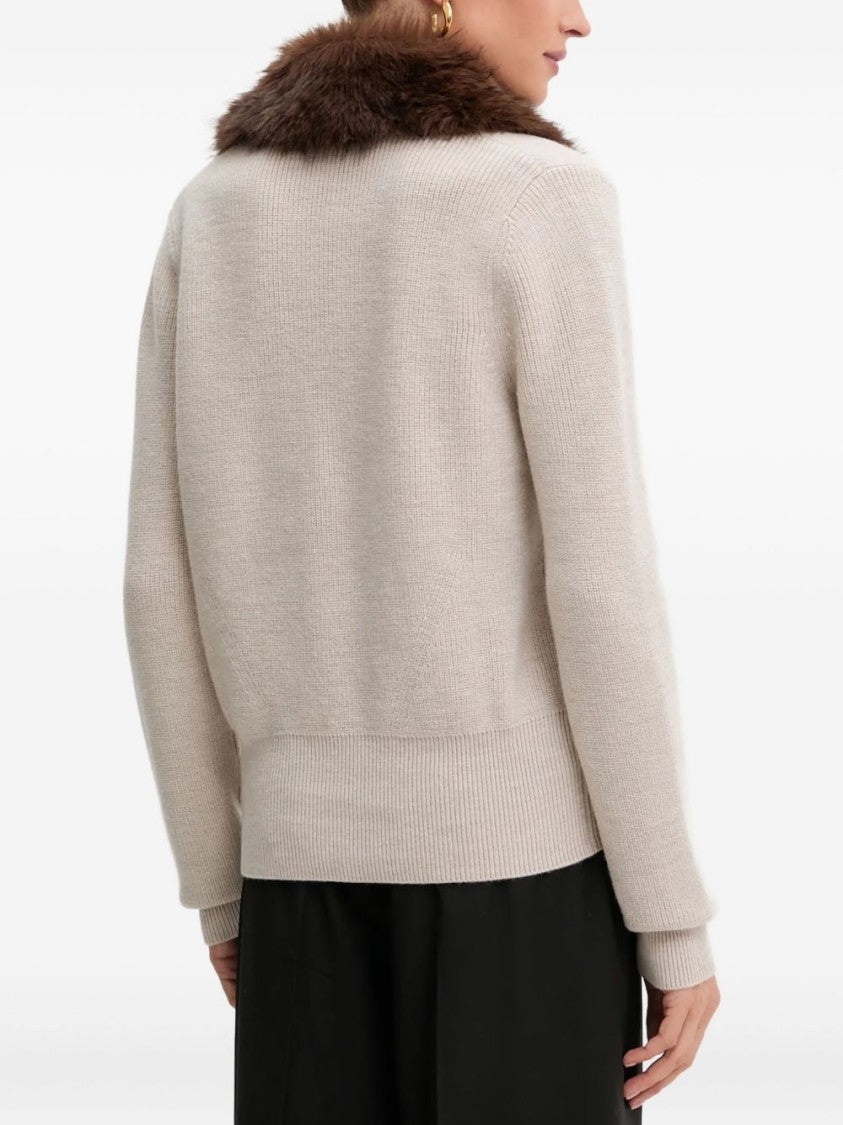 Blugirl English Rib Knit Cardigan