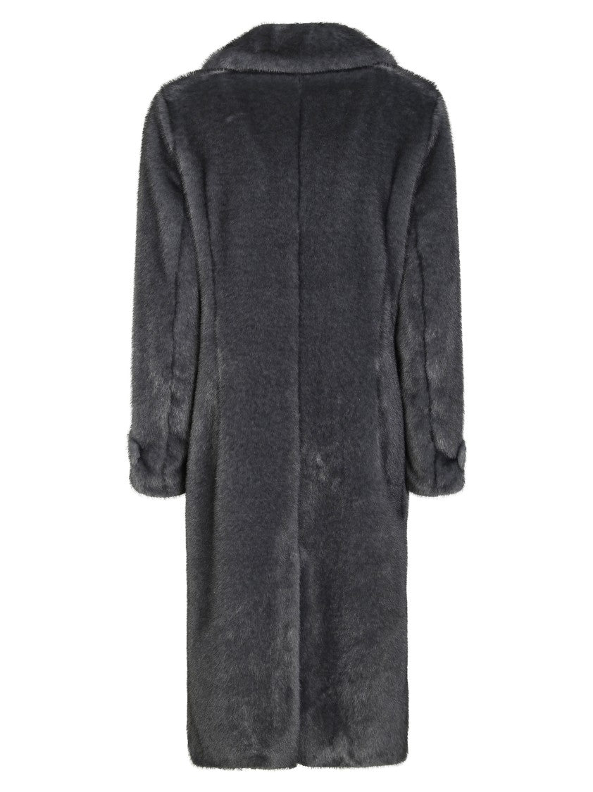 Herno Cappotto Visione Faux Fur Coat