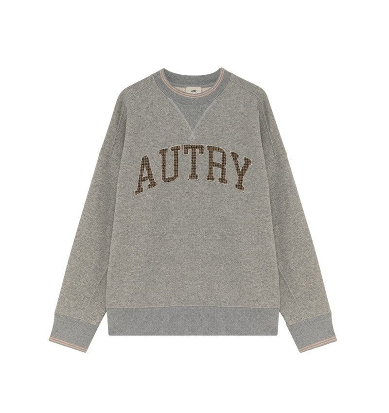 Autry Relaxed Fit Grey Sweatshirt
