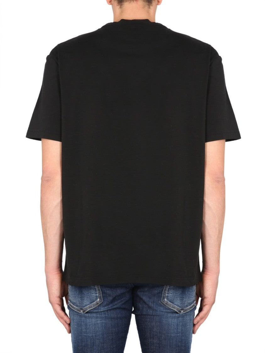 Dsquared2 Vintage Design Front Logo Print T-Shirt