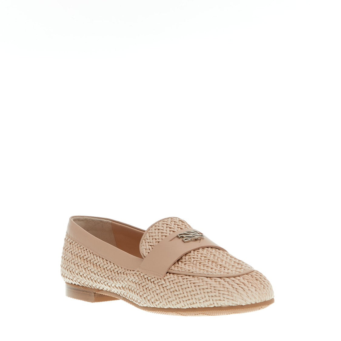 Casadei Mocassino Intreccio Nude