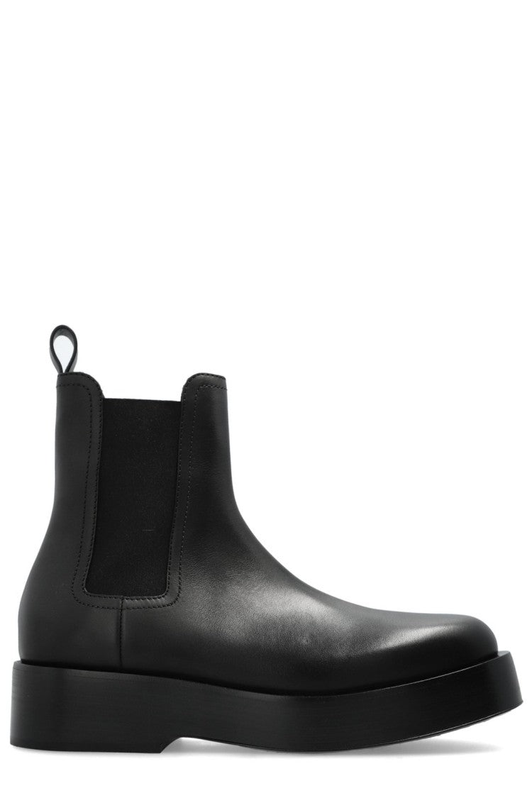 Bottega Veneta Brown Calf Leather Chelsea Boot Torino