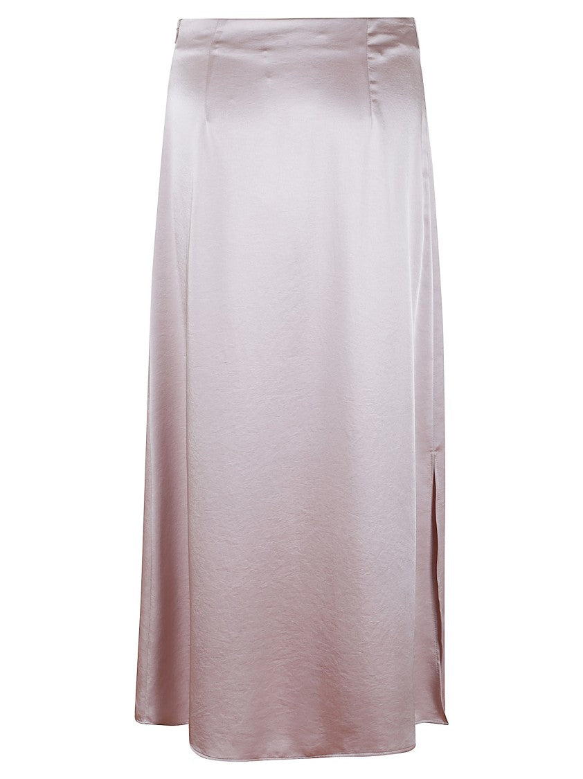 Max Mara Flowing Mid-Calf Skirt With Side Slit