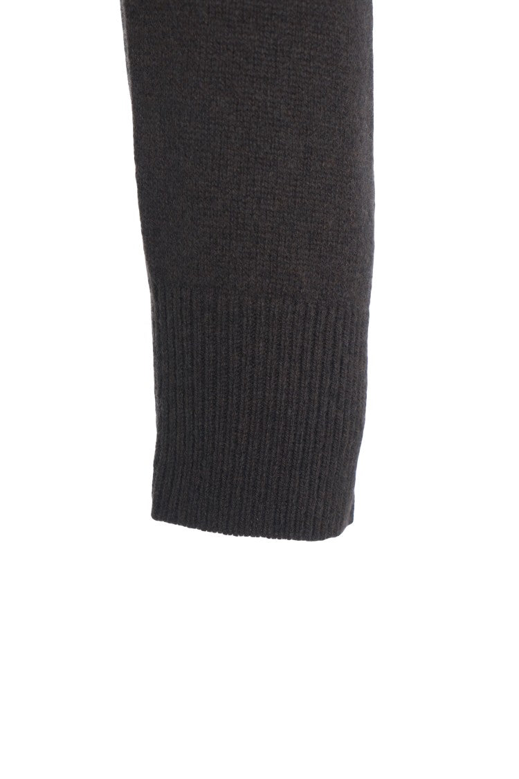 Second Female Polo Collar Knitwear Sweater In Luxurious Wool-Silk Blend