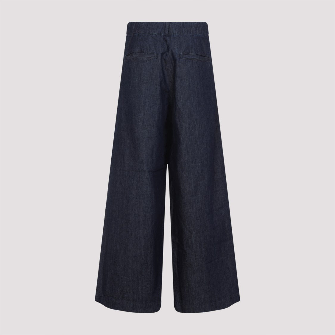Dries Van Noten Wide-Leg Dark Indigo Denim Jeans