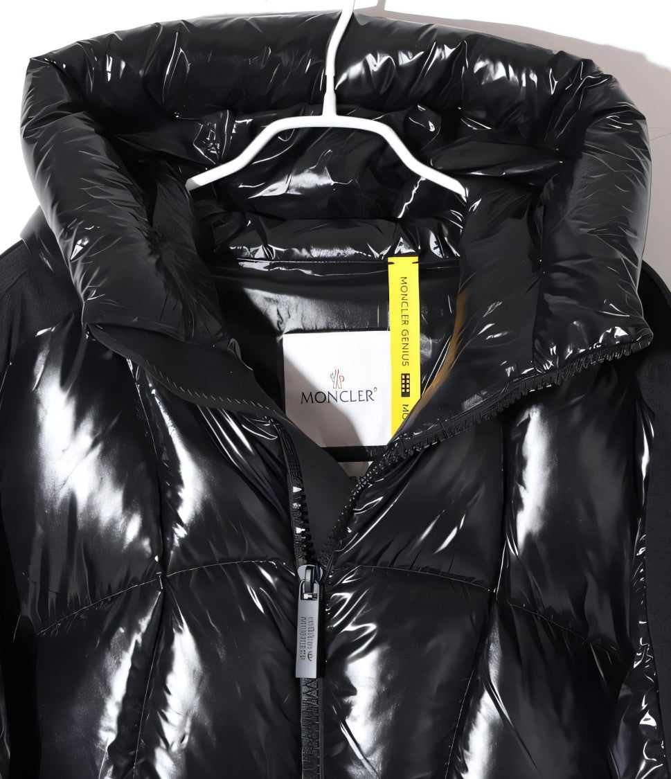 Moncler Glossy Black Puffer Jacket