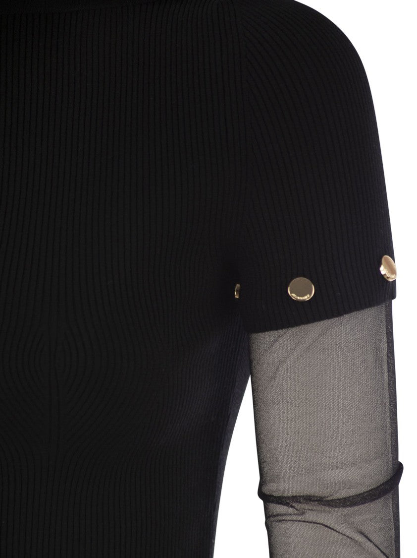 Sportmax Alcide - Tight-Fitting Stretch Viscose Jersey