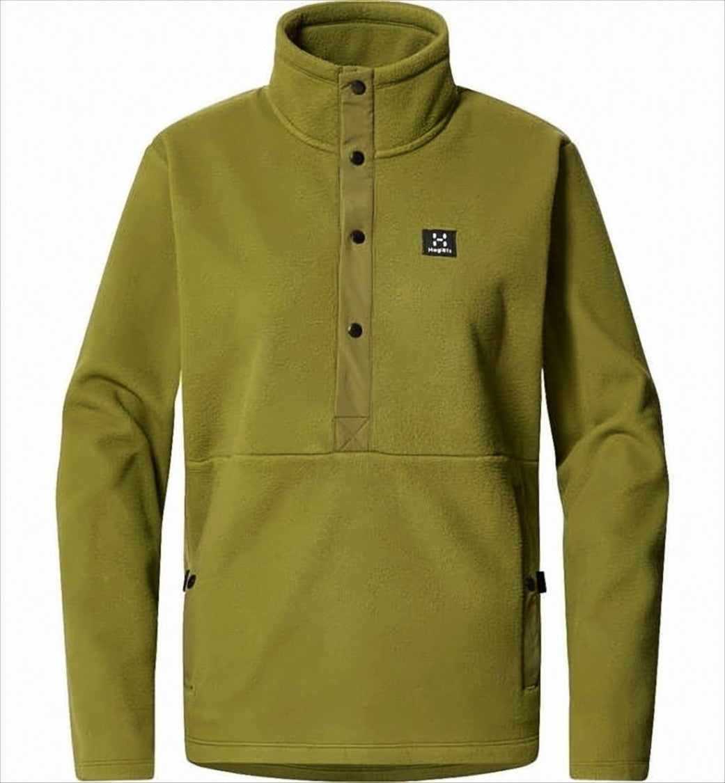 Haglöfs High Collar Long-Sleeve Pullover With Relaxed Fit