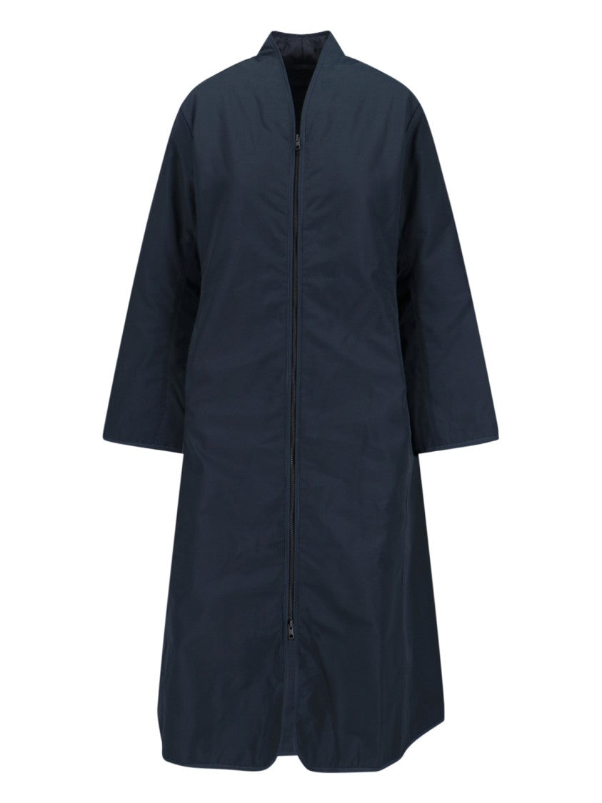 Càpe Middle Coat – Navy Blue