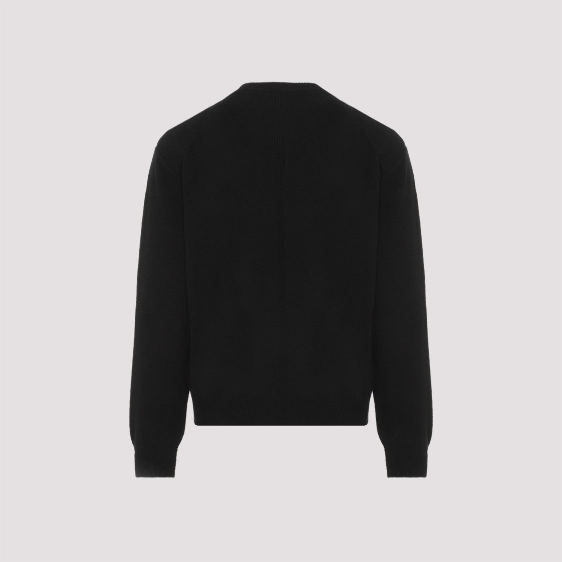Jil Sander Black Wool-Blend Pullover