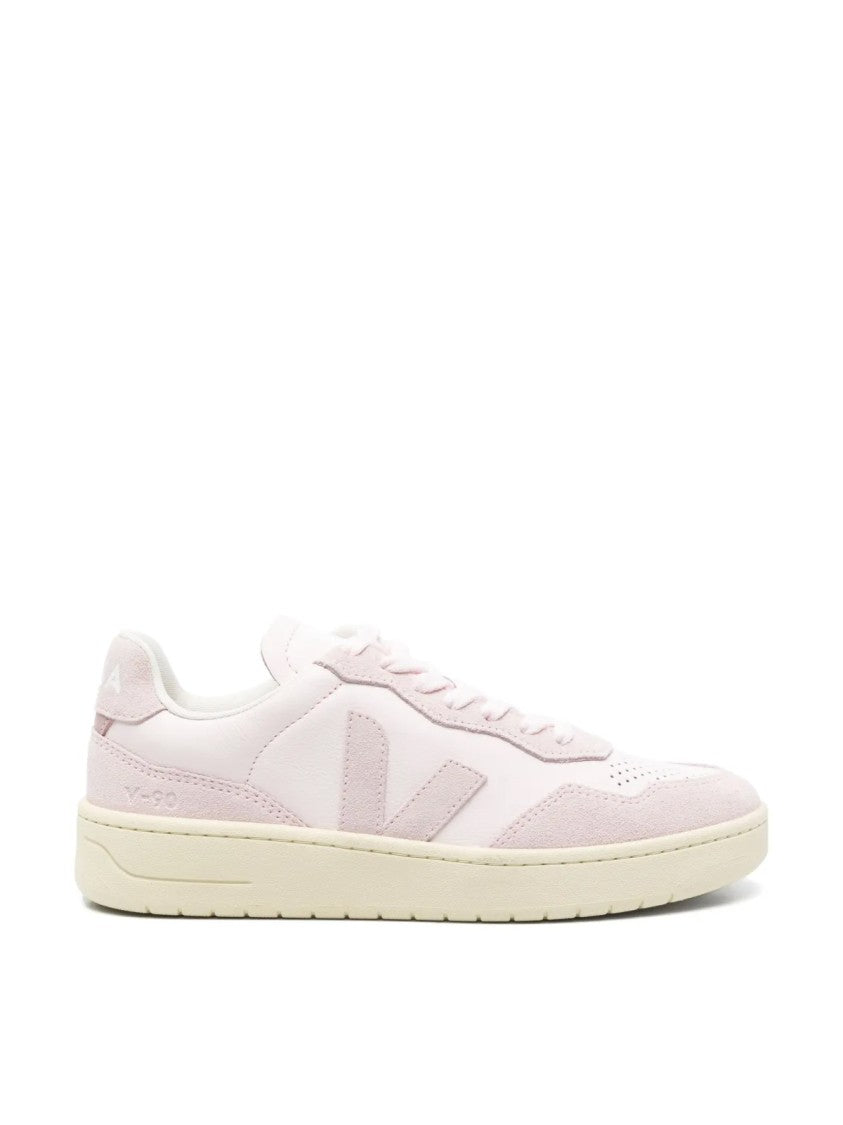 Veja V-90 O.T. Leather Sneakers