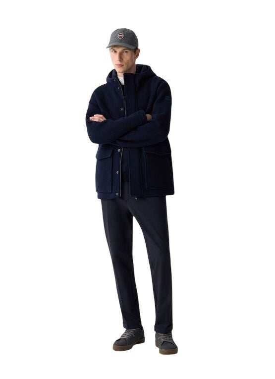Colmar Originals Honeycomb Textured Wool Blend Colmar Coat