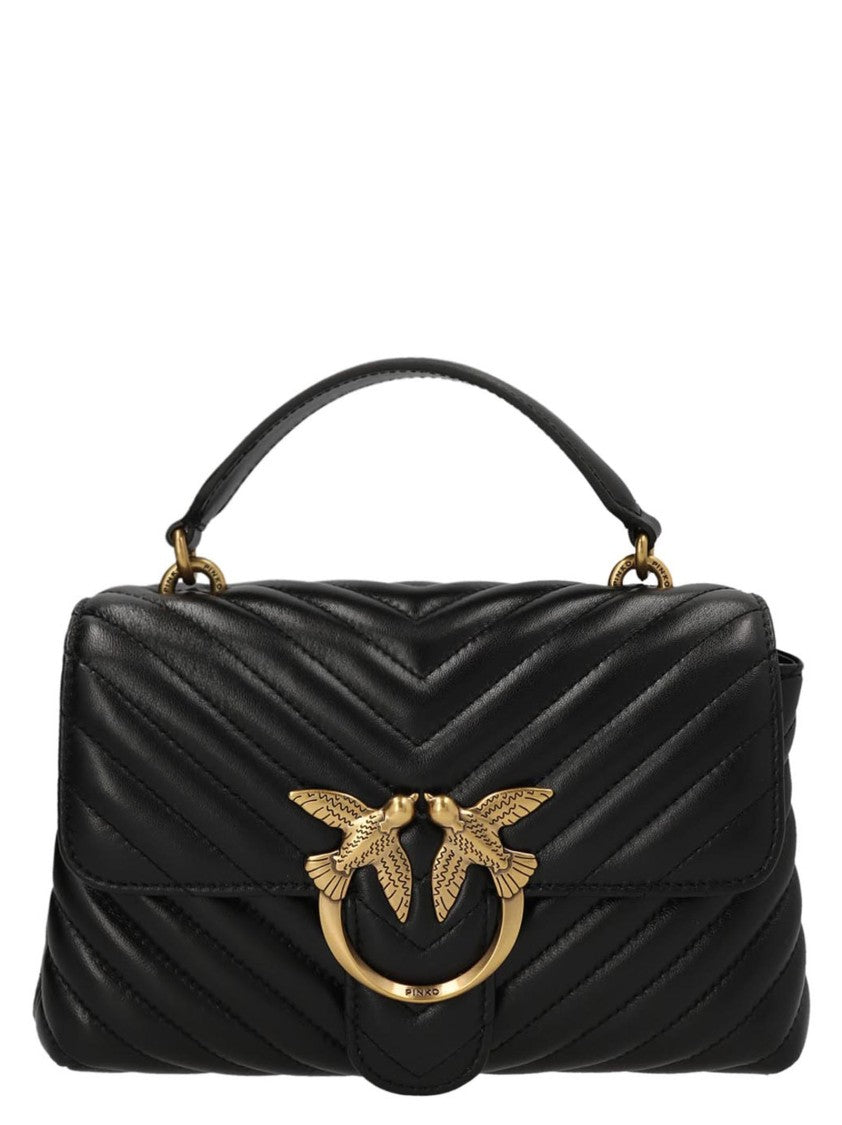 Pinko Hand Bag 'Big Lady Love Bag Puff Chevron'