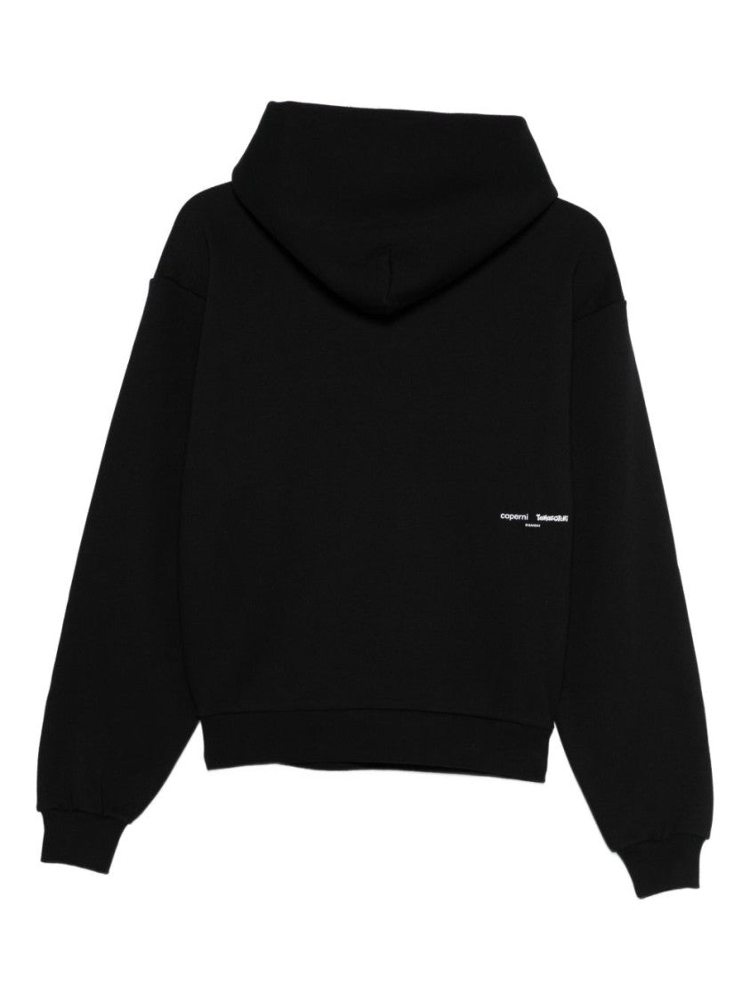 Coperni Relaxed Fit Cotton Sweatshirt With Hood