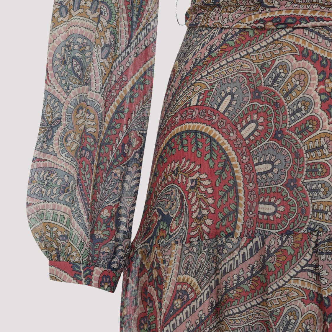 Etro Bordeaux Midi Dress