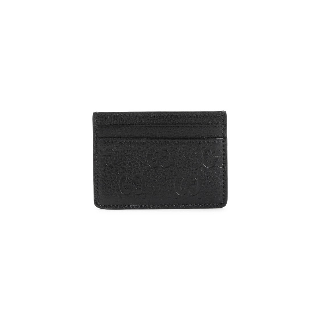 Gucci Black Leather Card Case
