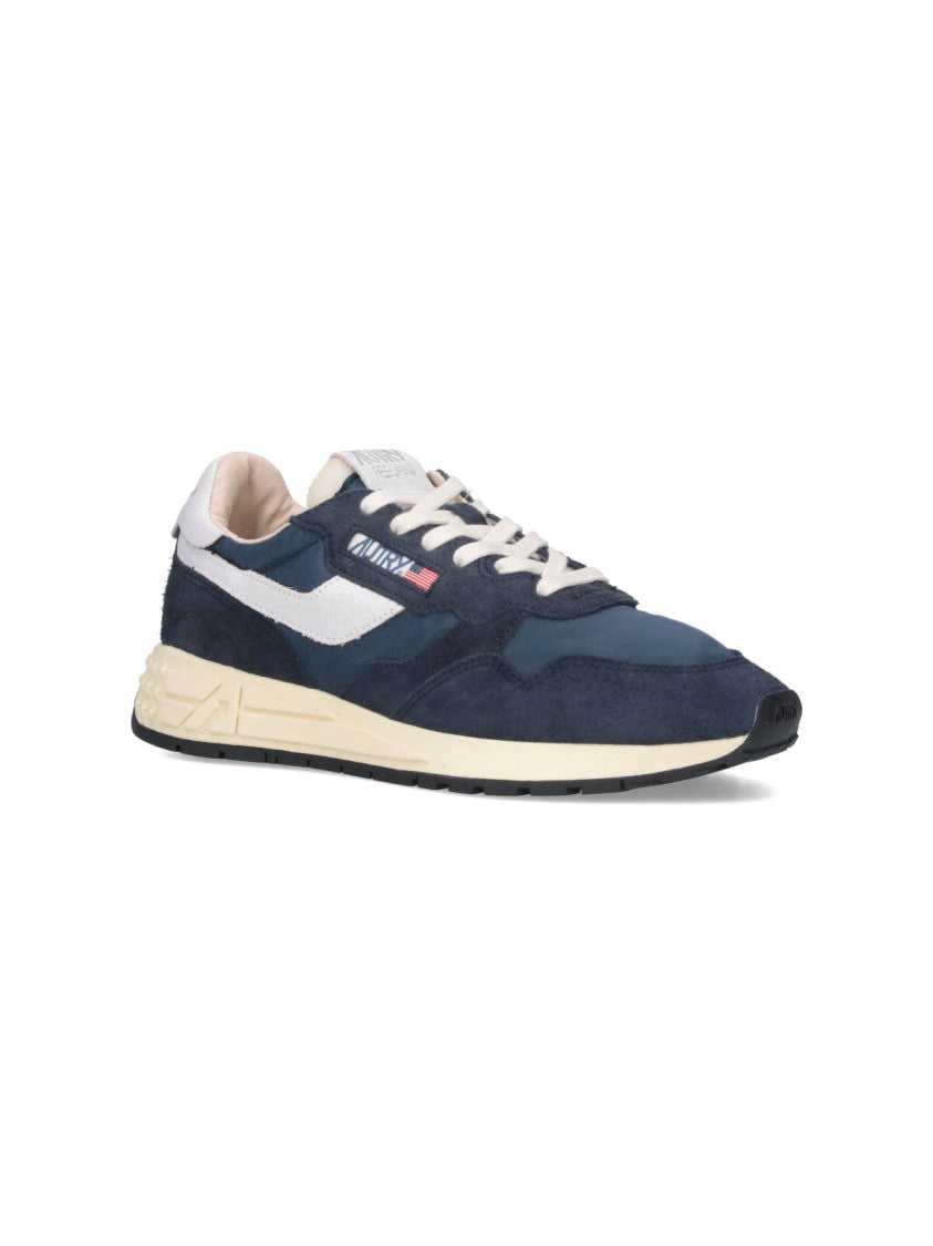 Autry Reelwind Super Vintage Sneakers With Suede Accents