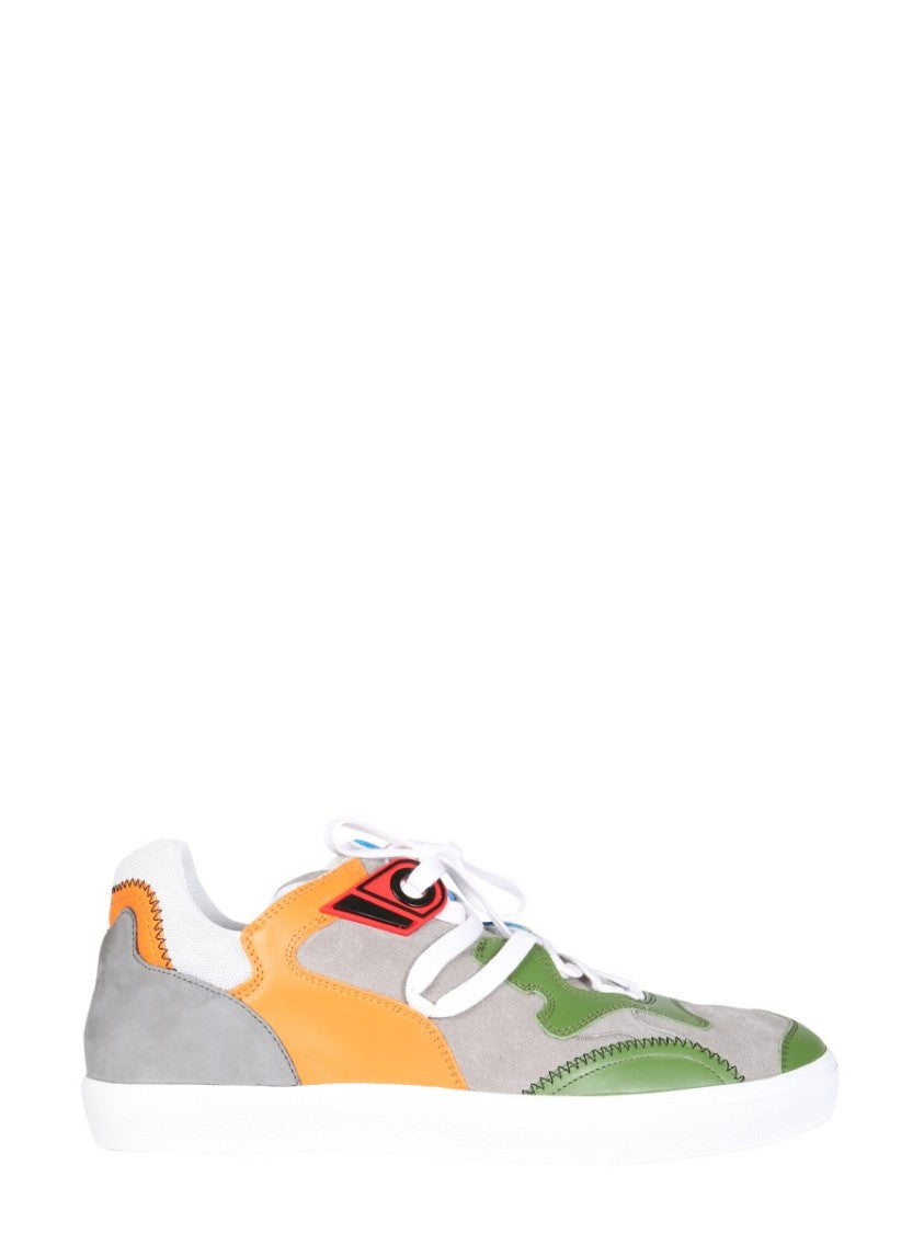 N°21 Sporty Hybrid Sneakers With Suede