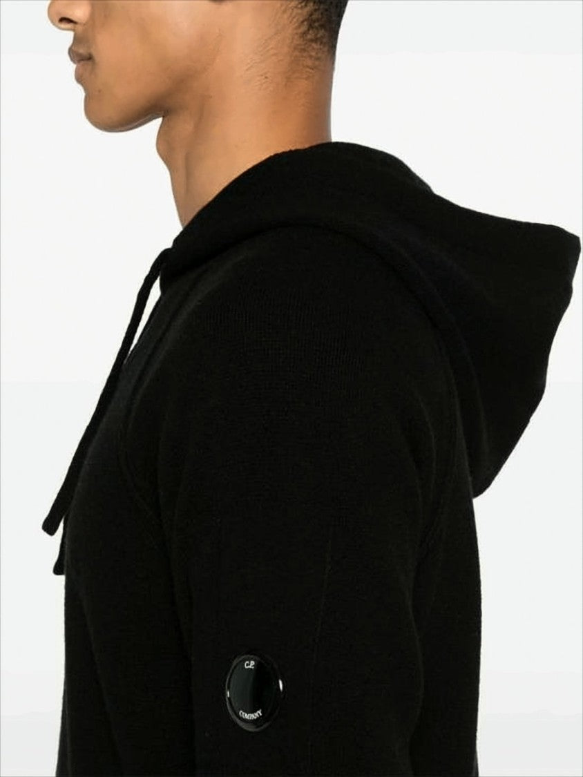 C.P. Company Relaxed-Fit Hooded Sweatshirt In Soft Wool Blend