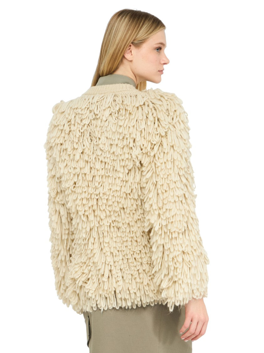 Liu Jo Textured Button-Up Coat