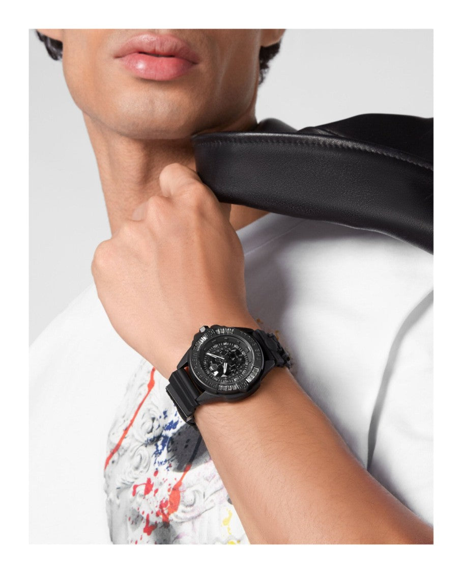 Philipp Plein The $Kull Genderless Crystal Watch
