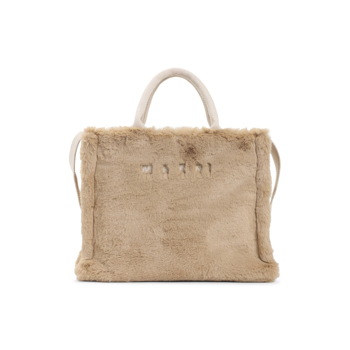 Marni Plush Textured Tote Handbag