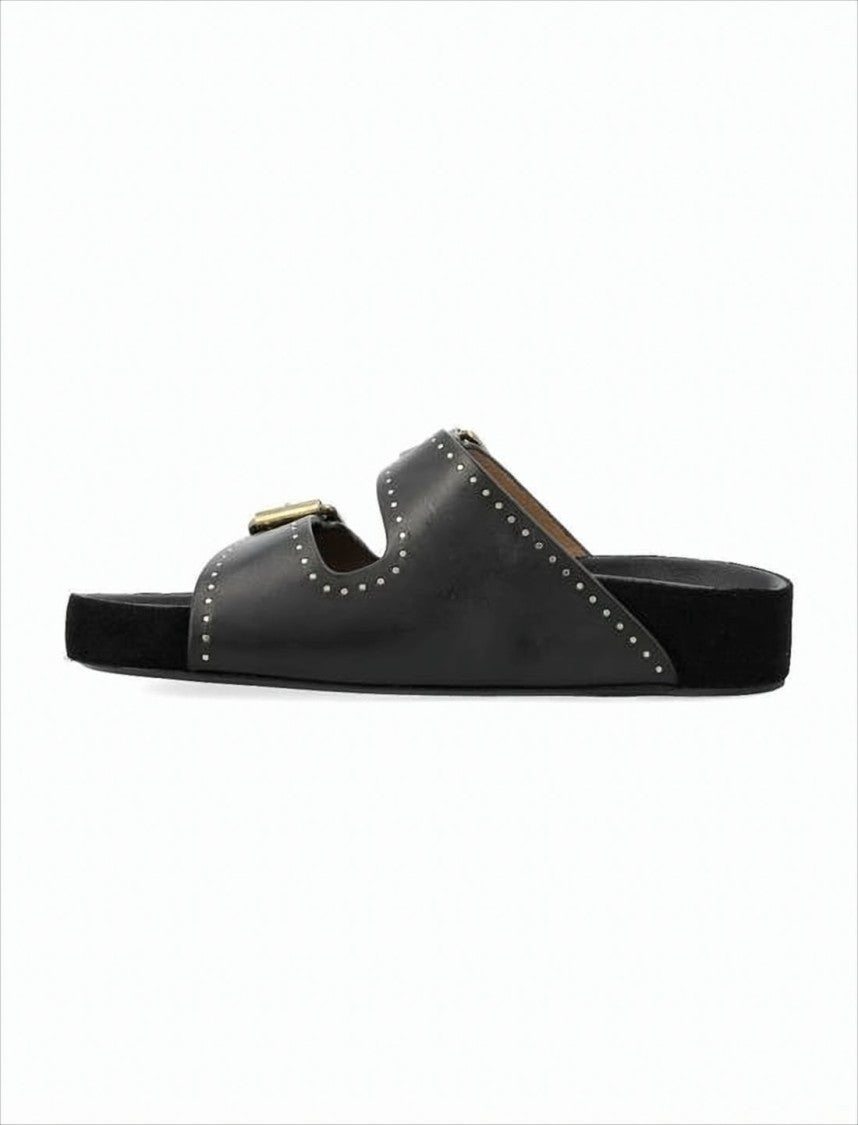 Isabel Marant Slip-On Mules With Dual Buckled Straps